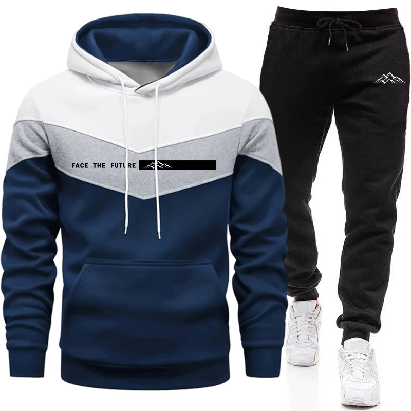 Mens Fashion Casual Outfits - Fall Winter Daily Casual Sports Jogging