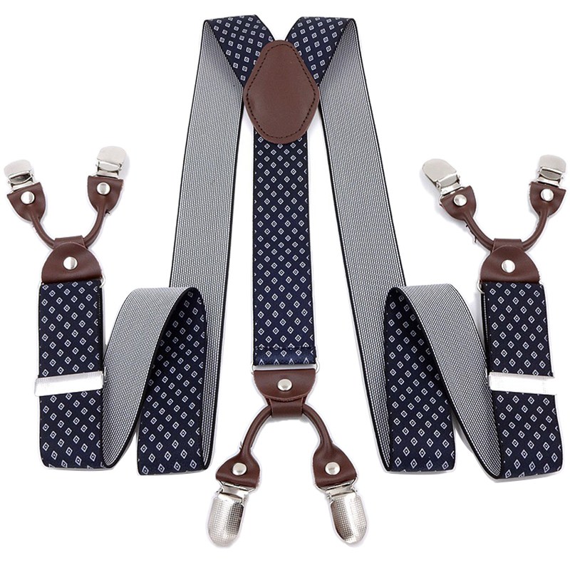 Suspenders Clip Men - Vintage Treo Áo Dành Cho Nam