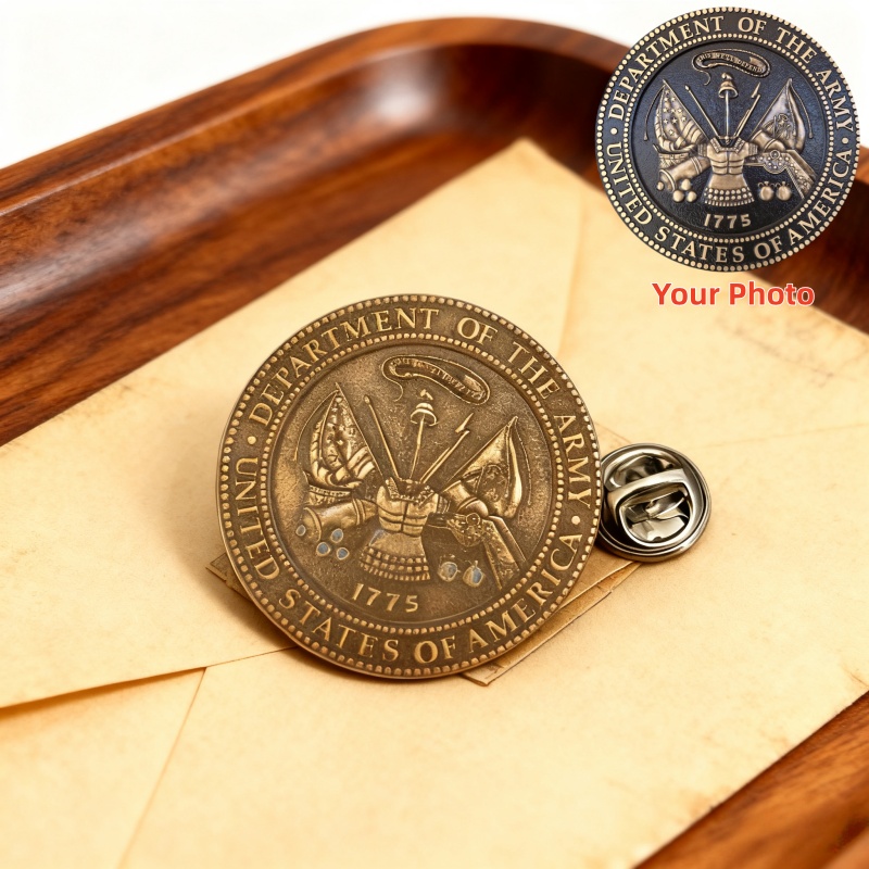 Mens Fashion Blog - Custom Photo Brooch Personalized Commemoration Stainless