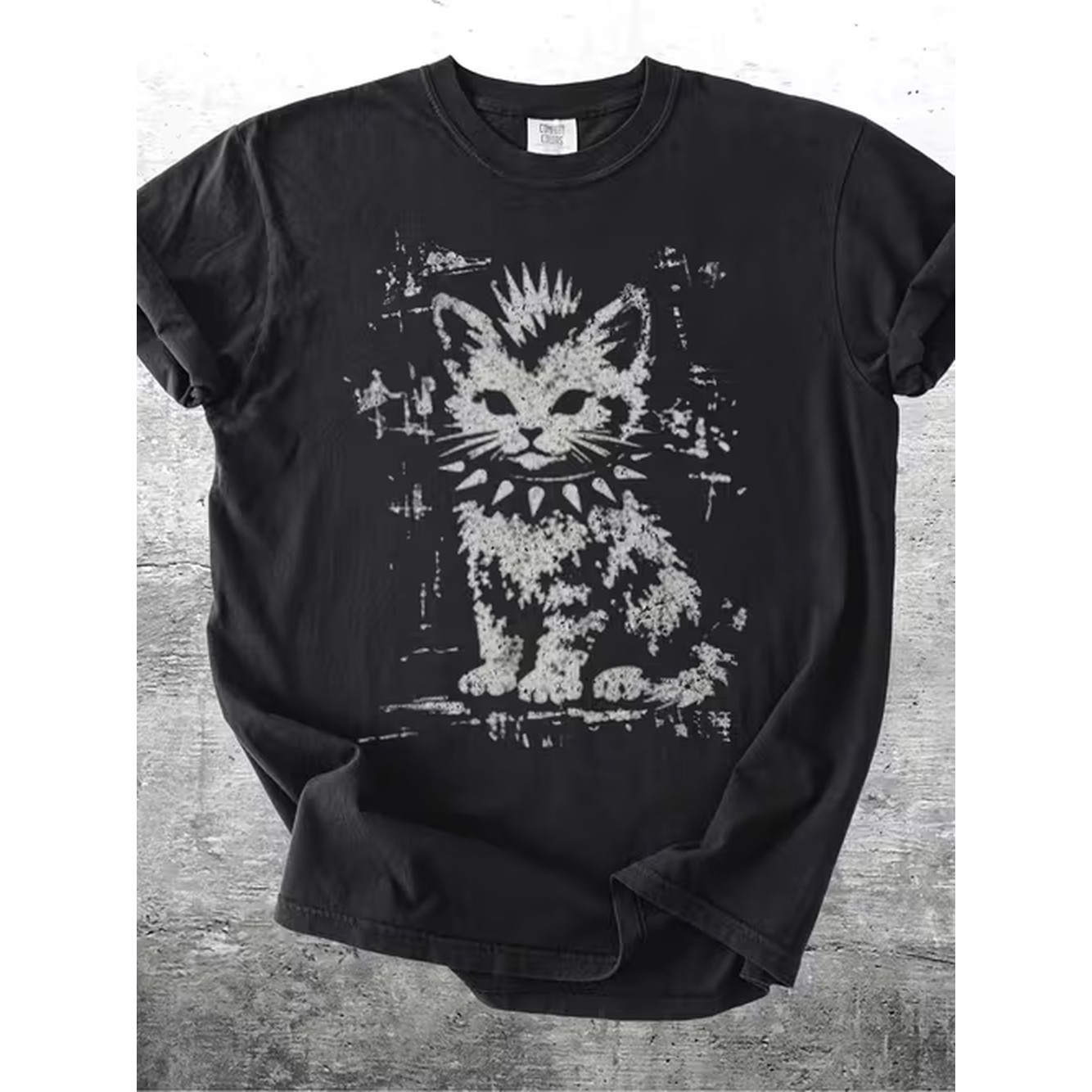 Graphic Tee Oversized - Vintage Funny Grunge Style T Shirt