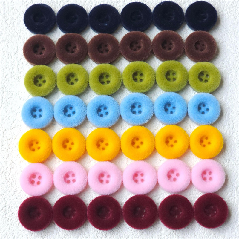 Men Fashion Hair Style - Winter style 100pcs/lot 16mm color Flocking