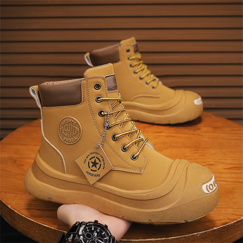 Mens Fashion Week - Shorts Ankle Boots Fashionable and Comfortable