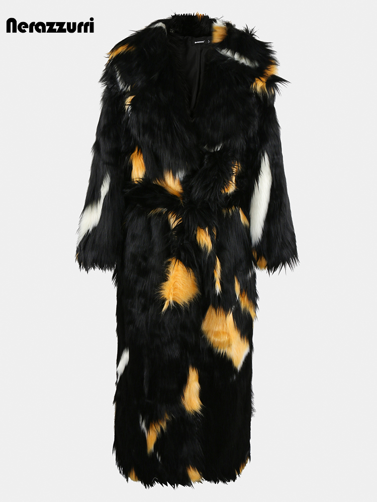 Men'S Fashion X - Nerazzurri Winter Extra Long Thick Warm
