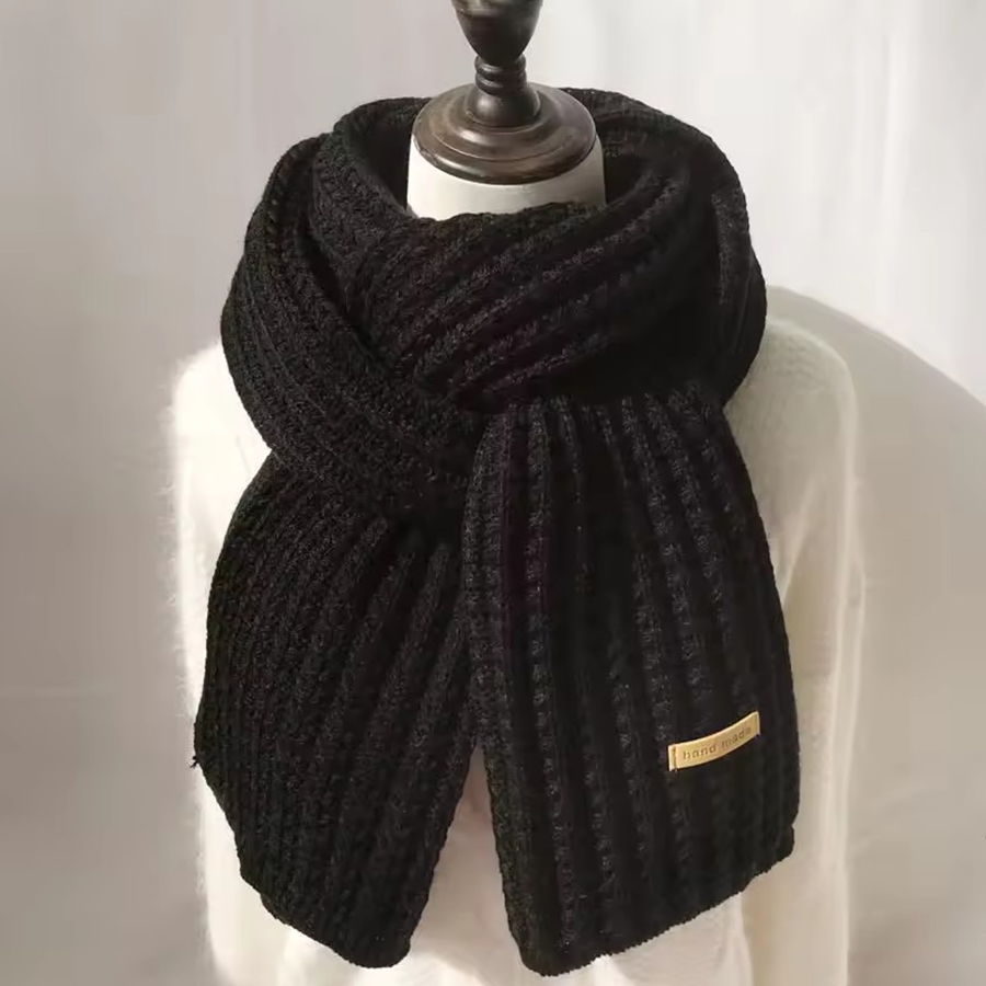 Thick Cable Knit Warm Cashmere - đánh giá và giá Men Scarf Wool