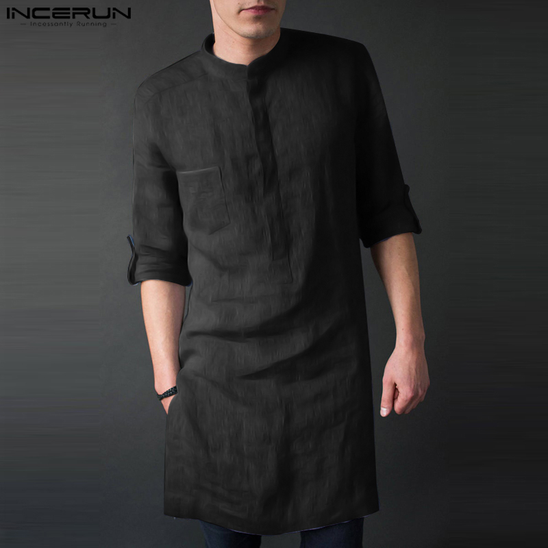 INCERUN Men's Long Sleeve Midi - đánh giá và giá Men'S Fashion Kurta