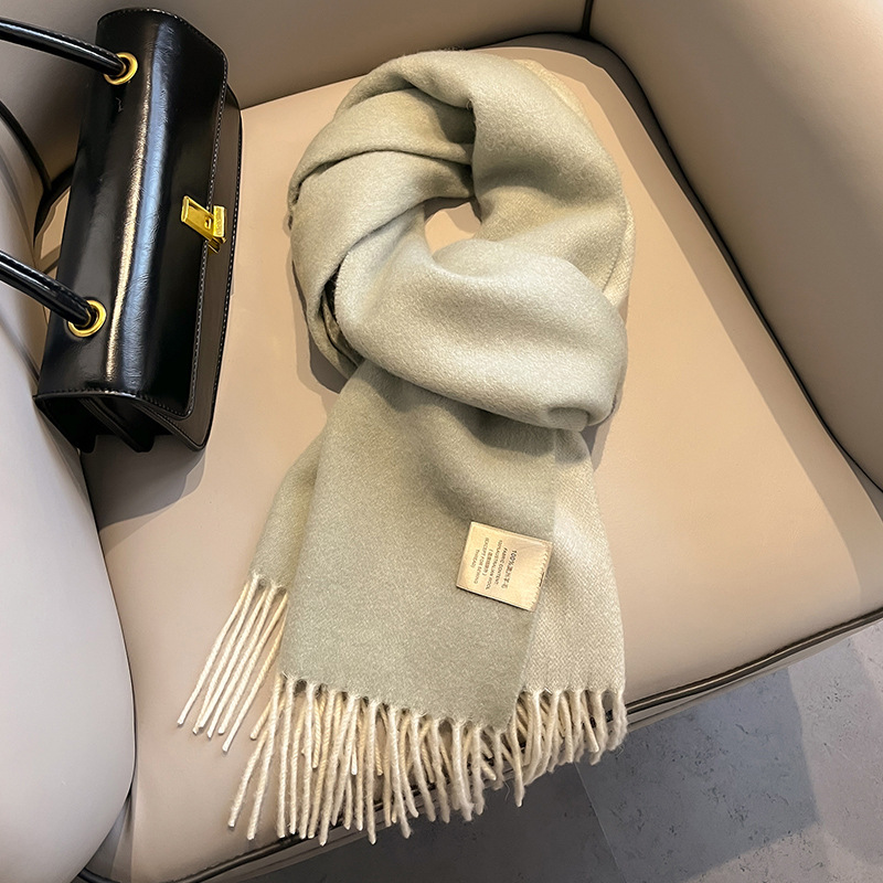New 100% Wool Scarf Men Women  - đánh giá và giá Men Scarf Wool