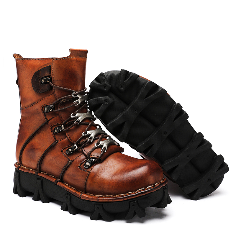 Fashion Men's Cowhide Genuine  - đánh giá và giá Men'S Fashion Hiking Boots