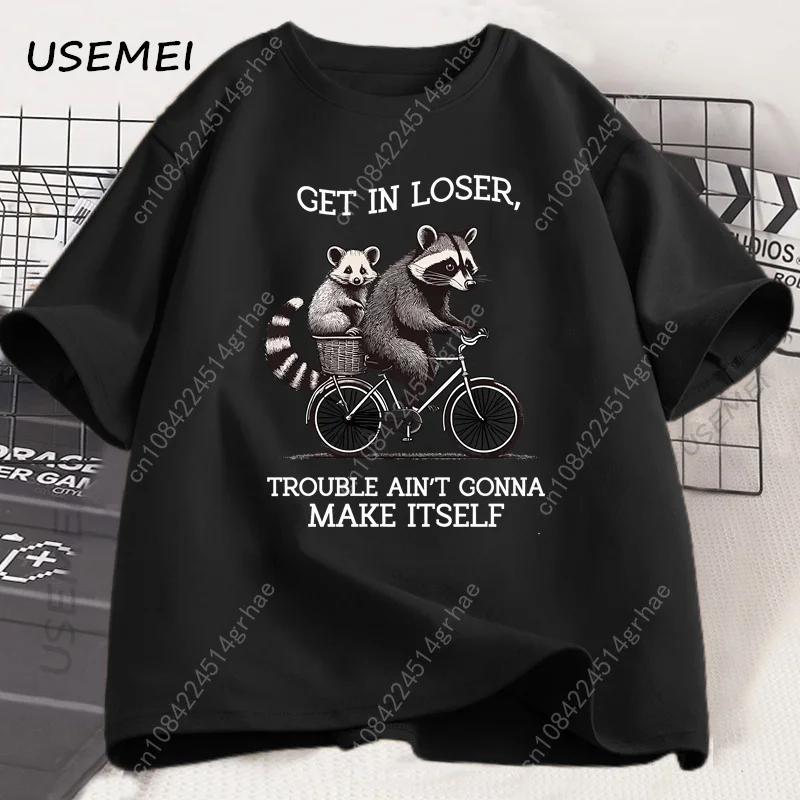 Get in Loser T Shirt Funny Rac - đánh giá và giá Graphic Tee Oversized