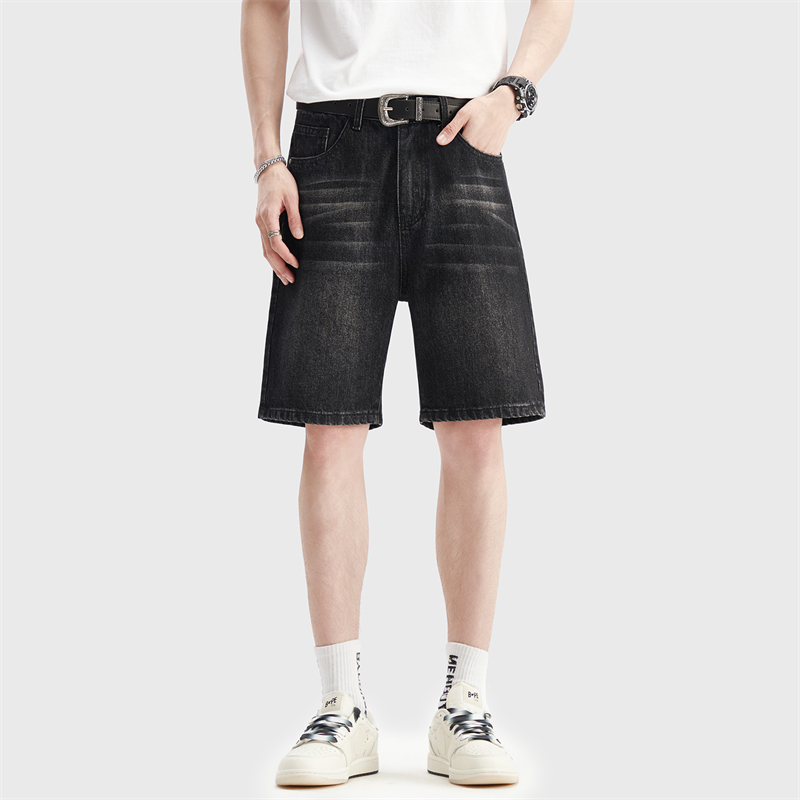 Summer Thin Black Denim Shorts - đánh giá và giá Jeans Pants Fashion Men