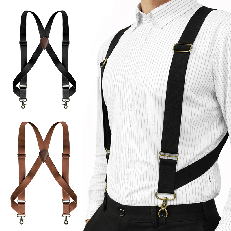 1Pc 3.5cm Adult Men's Suspende - đánh giá và giá Suspenders Clip Men
