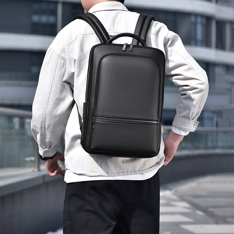 PU Leather Men's Backpack USB  - đánh giá và giá Mens Fashion Blog