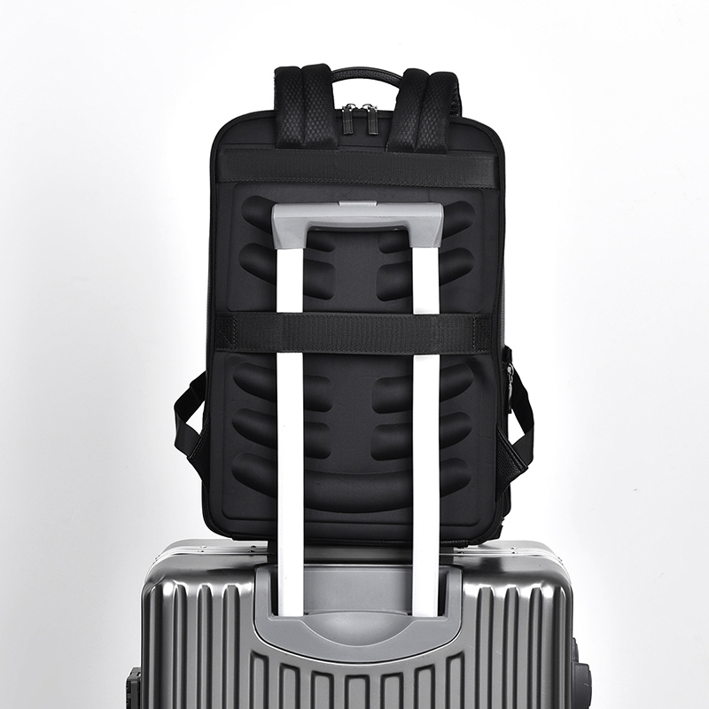 PU Leather Men's Backpack USB  - đánh giá và giá Mens Fashion Blog