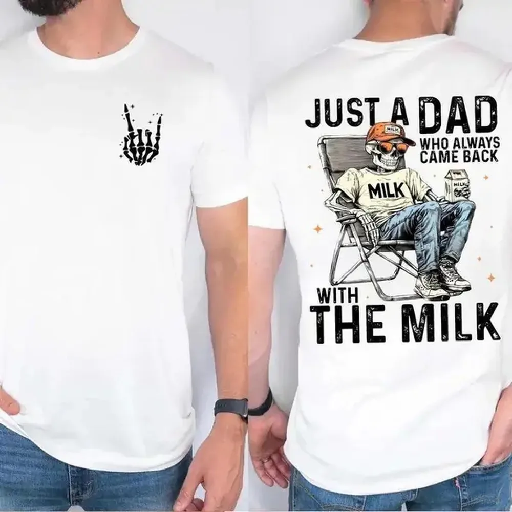 Funny Dad Skeleton Graphic Tee - đánh giá và giá Graphic Tee Oversized