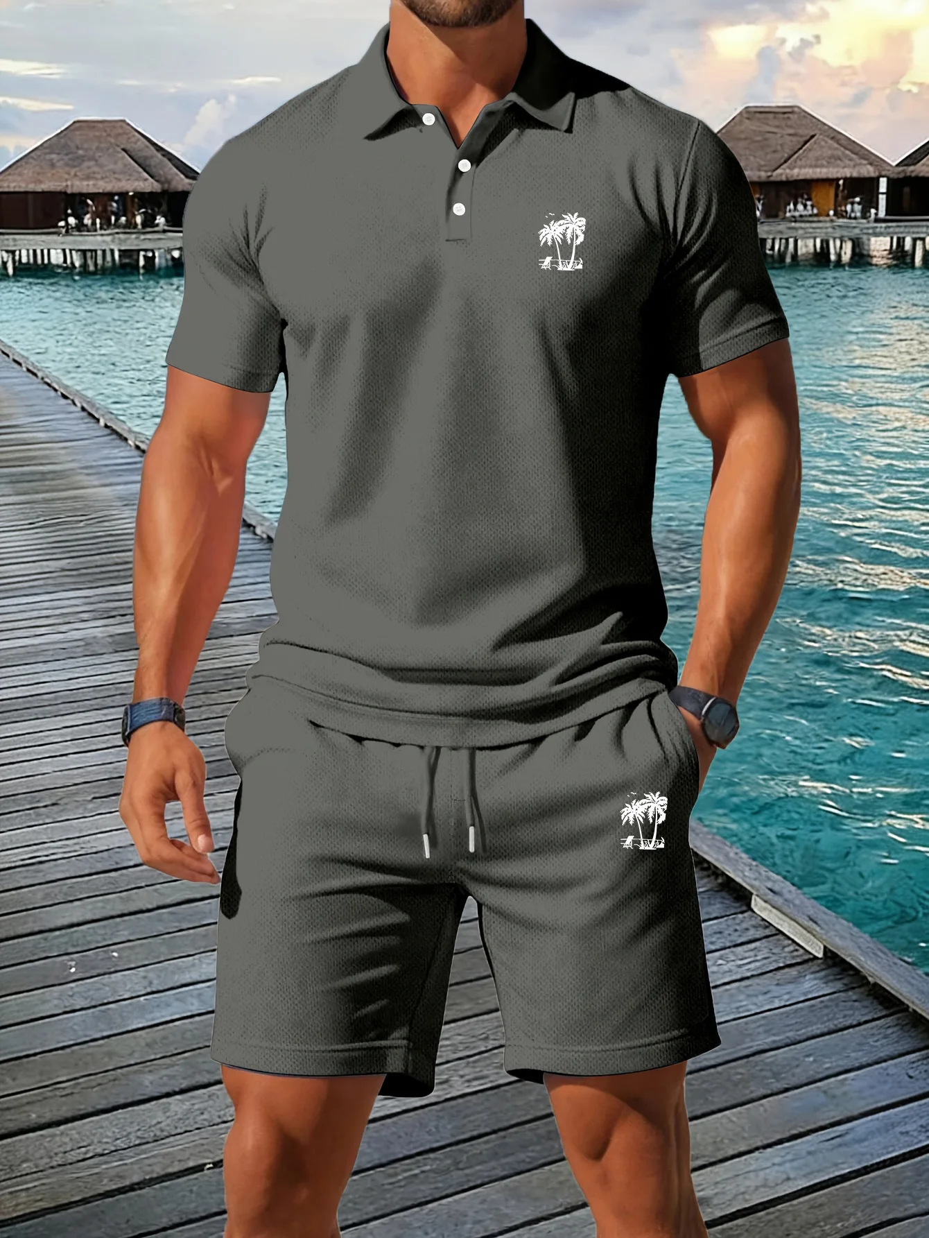 Summer New Men's Polo Shirt Se - đánh giá và giá Polo Shirt Slim