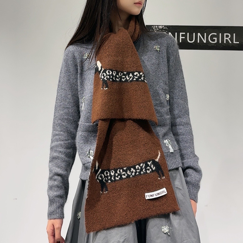 Korean Version Wool Blend Pupp - đánh giá và giá Men Scarf Wool
