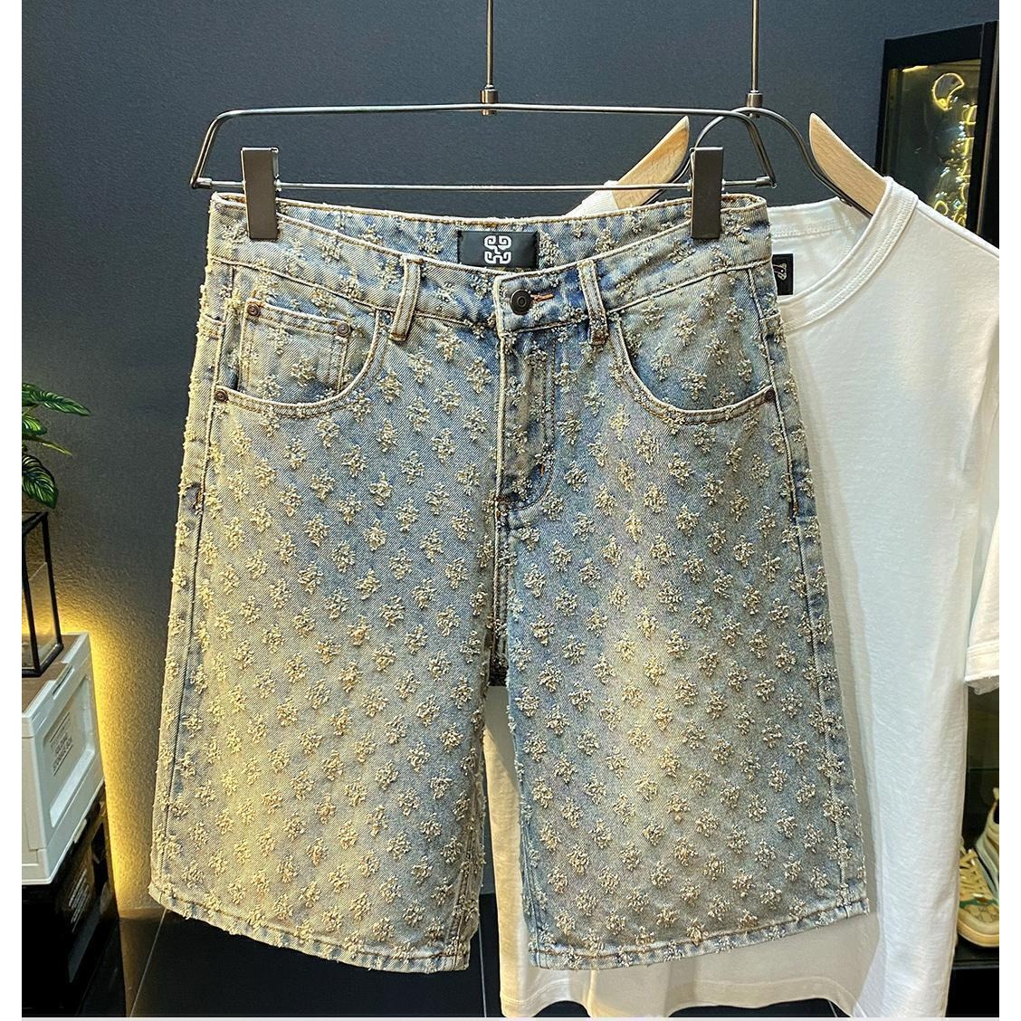 Summer High Street Denim Short - đánh giá và giá Jeans Pants Fashion Men