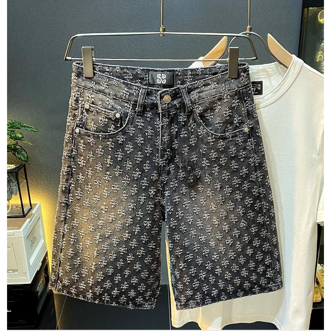 Summer High Street Denim Short - đánh giá và giá Jeans Pants Fashion Men