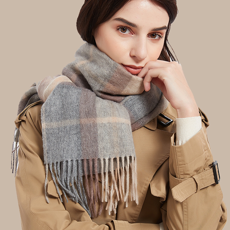 2022 Cao Cấp Chọn Lọc 100% Len - đánh giá và giá Men Scarf Wool