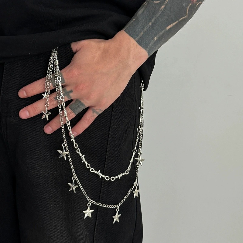 Men Women Hip Hop Double Layer - đánh giá và giá Jeans Pants Fashion Men