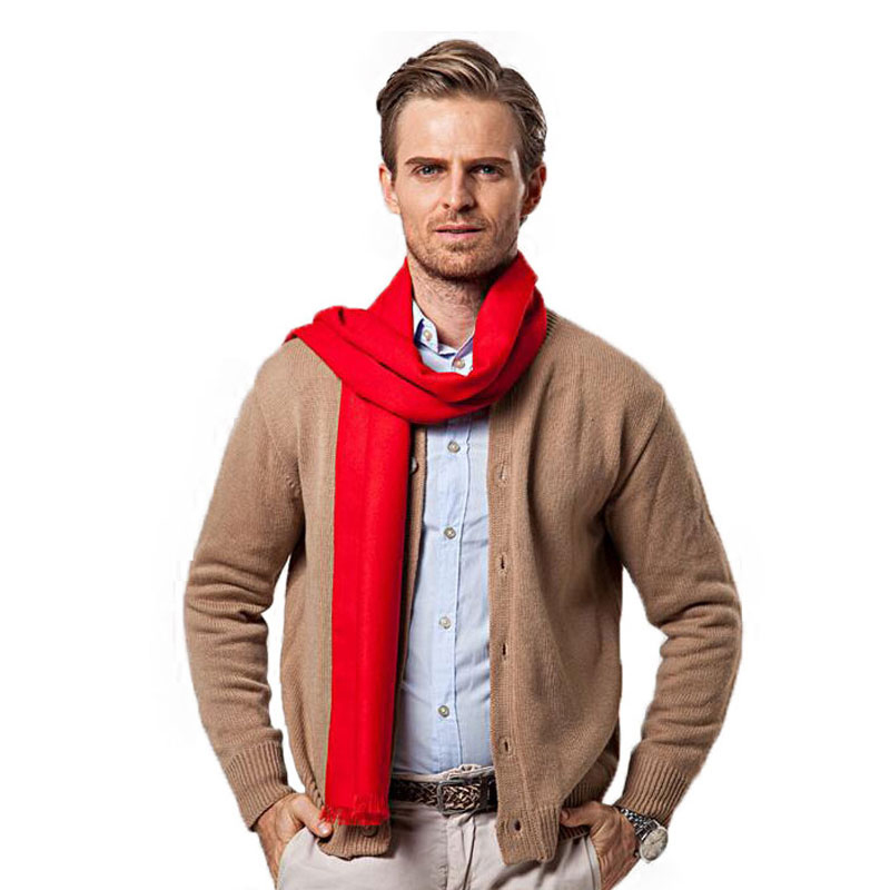Thời Trang Mùa Đông Màu Áo Khă - đánh giá và giá Men Scarf Wool