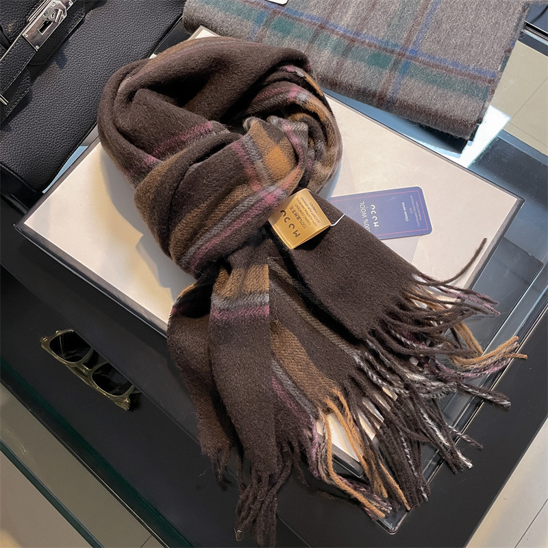 High Quality Pure 100% Wool Me - đánh giá và giá Men Scarf Wool