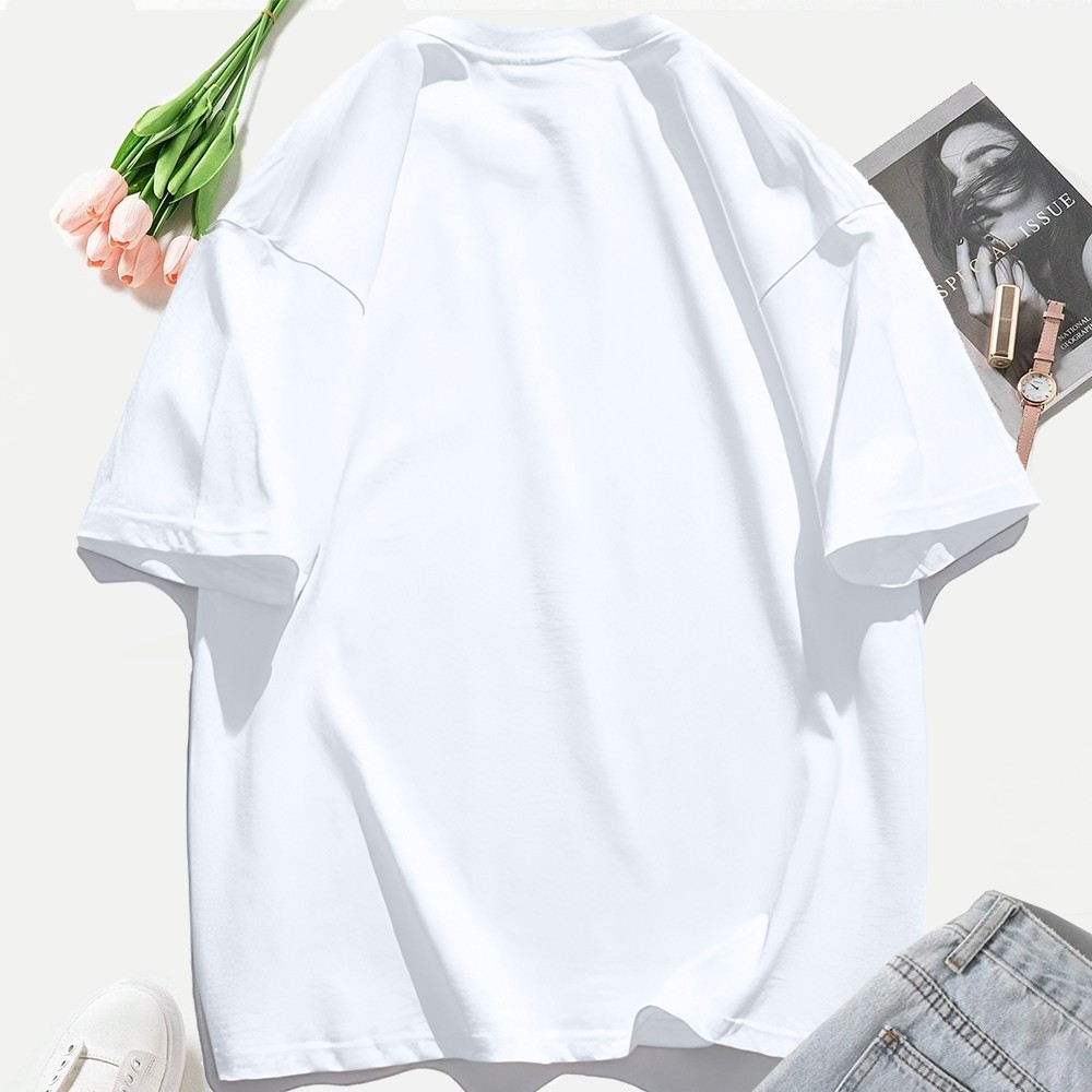 Summer Custom Cotton T-Shirts  - đánh giá và giá Graphic Tee Oversized