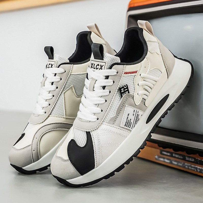 Men's Korean-Style Trendy Whit - đánh giá và giá Men'S Fashion Hiking Boots