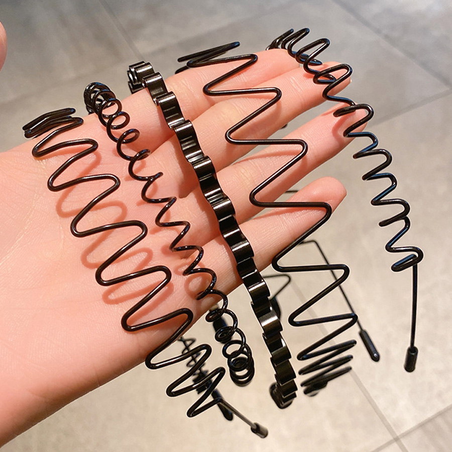 2-5Pcs Wavy Hairband Spring Ha - đánh giá và giá Men Fashion Hair Style