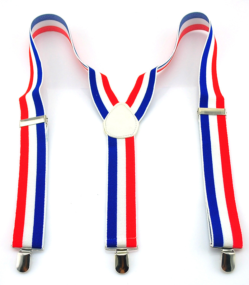 Mới 3.5 Cm 5 Sọc Treo Áo Nam N - đánh giá và giá Suspenders Clip Men