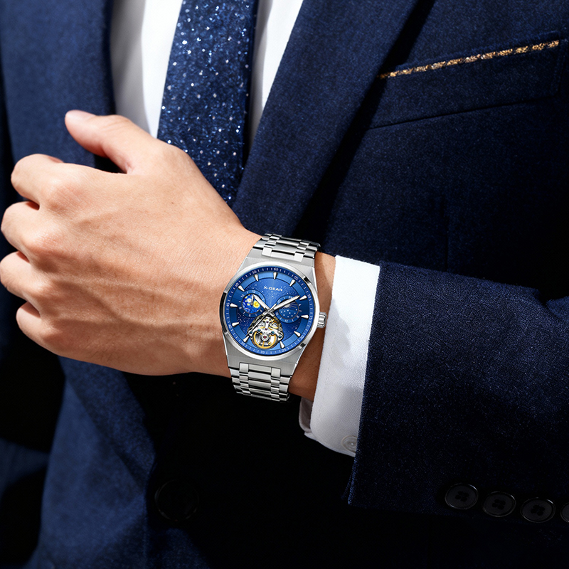X-GEAR Flywheel Skeleton Autom - đánh giá và giá Men'S Fashion X