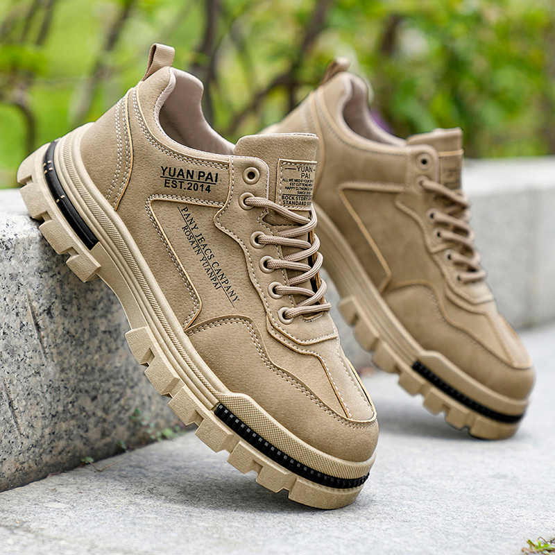 Men's Thick Sole Work Boots No - đánh giá và giá Men'S Fashion Hiking Boots