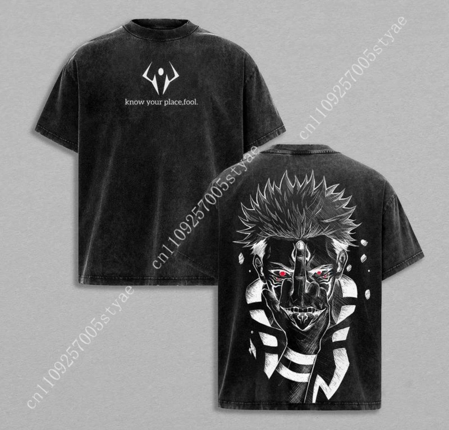 Anime  Ryomen Sukuna Graphic T - đánh giá và giá Graphic Tee Oversized