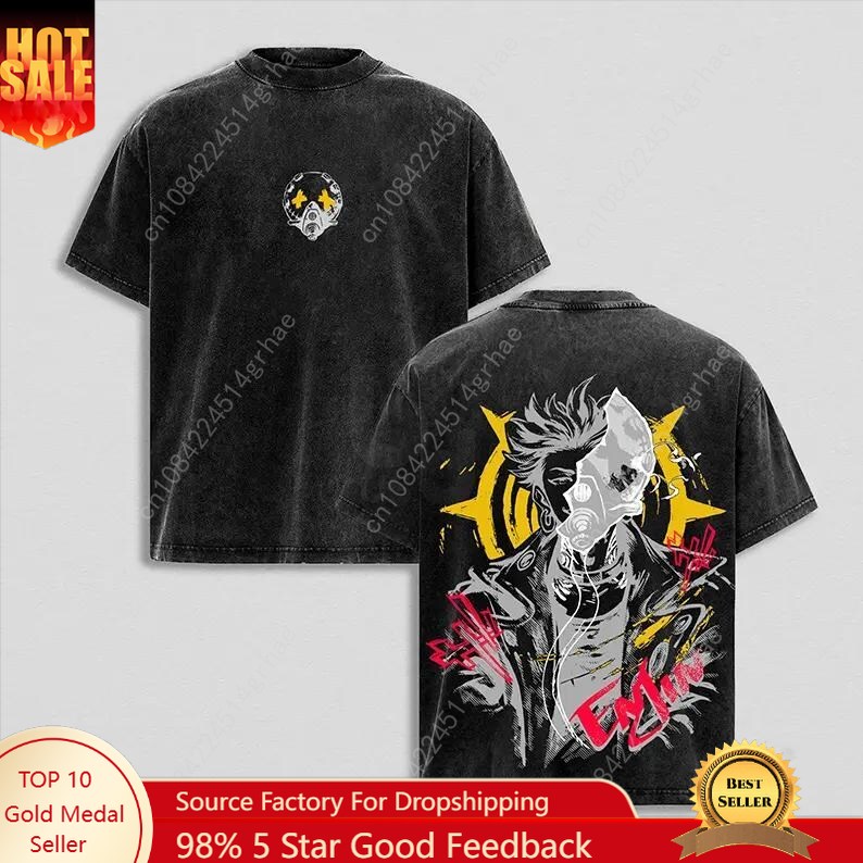 Gachiakuta Vintage Anime Washe - đánh giá và giá Graphic Tee Oversized