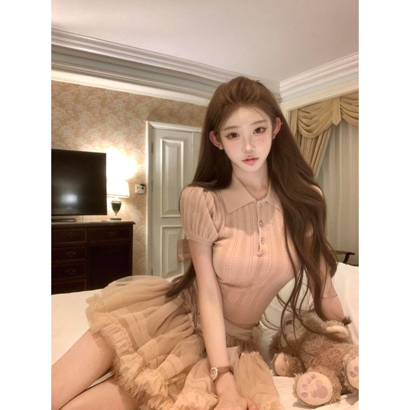 Summer French Sweet 2 Piece Se - đánh giá và giá Polo Shirt Slim