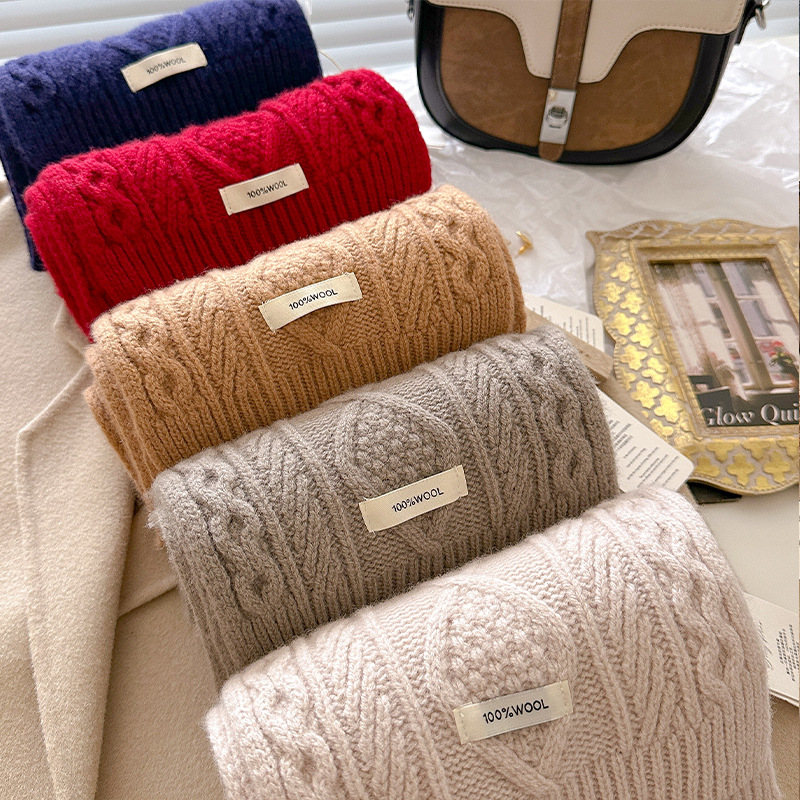 Luxury 100% Wool Scarf Women M - đánh giá và giá Men Scarf Wool