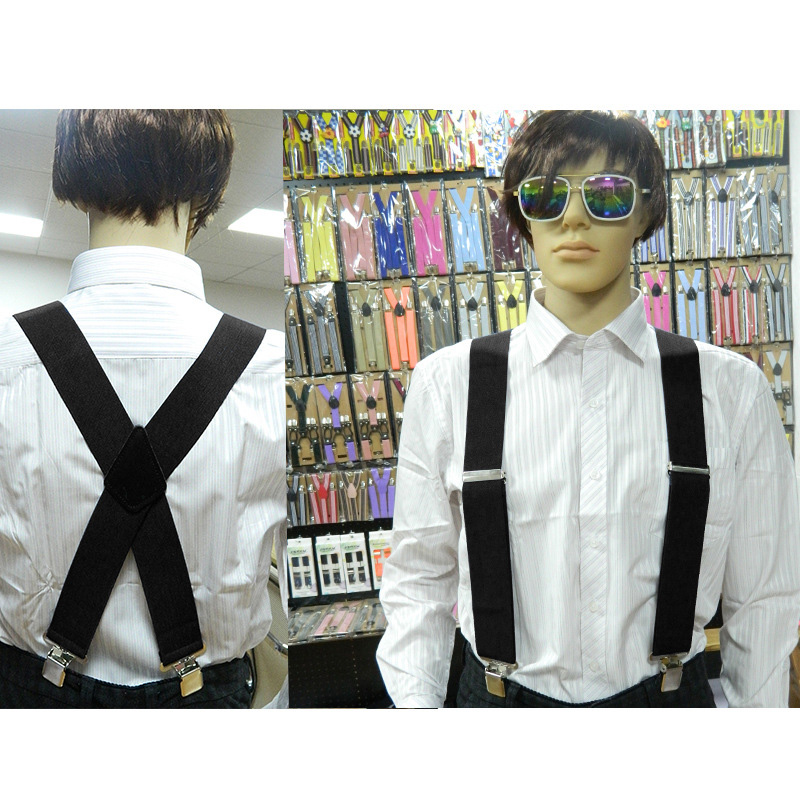 5cm Men Suspenders High Elasti - đánh giá và giá Suspenders Clip Men
