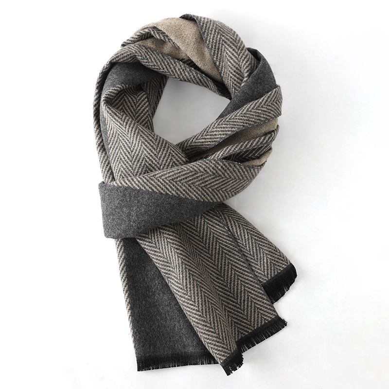 Luxury Winter Men Scarf Shawl  - đánh giá và giá Men Scarf Wool