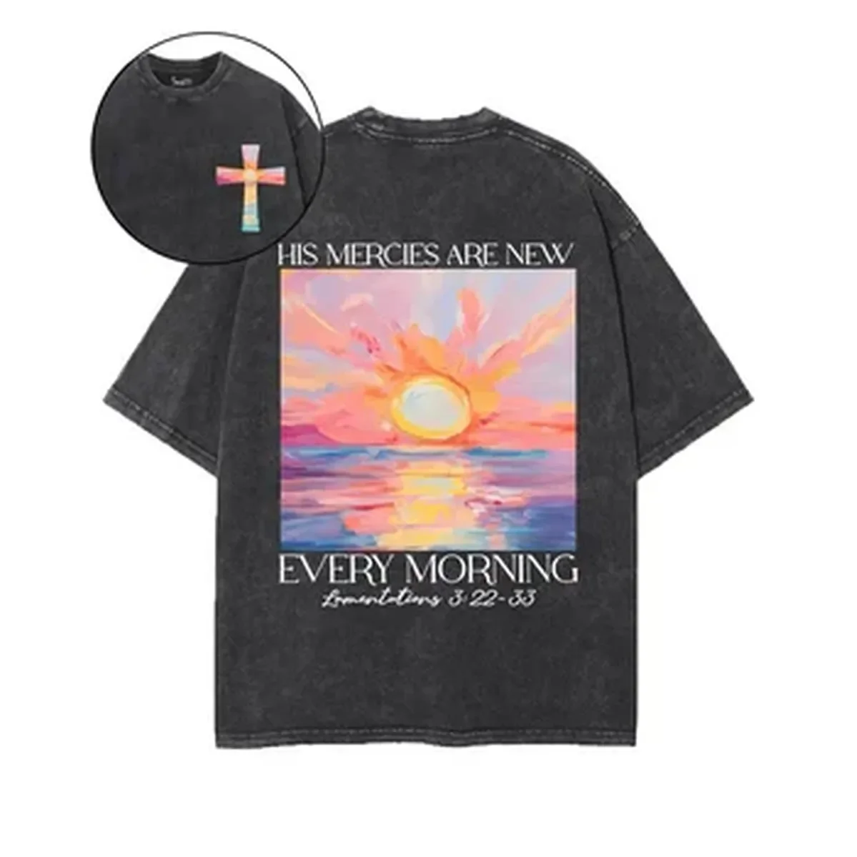 Aesthetics Art Graphic Printed - đánh giá và giá Graphic Tee Oversized
