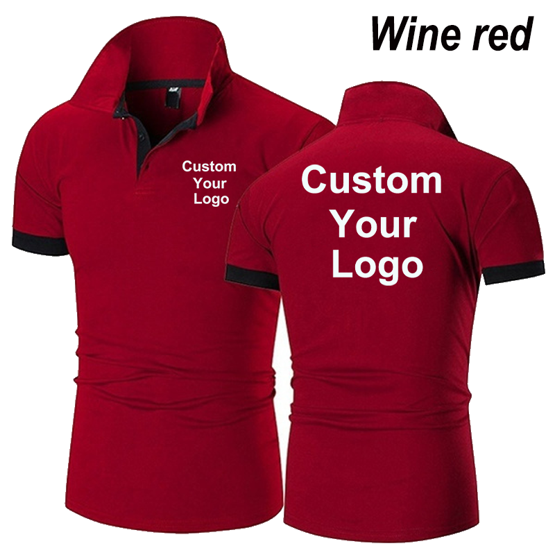 Mùa Hè Tùy Chỉnh Của Bạn Logo  - đánh giá và giá Polo Shirt Slim